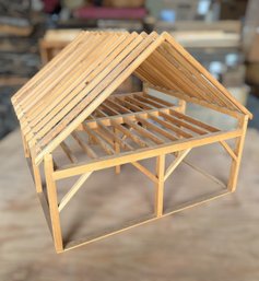 Architecturally Correct 250-300 Year Old Resawn Chestnut & White Pine Barn Model