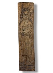Religious Relief Sculpture On Solid Oak - Spain