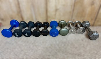 Assorted Dumbbell Weights