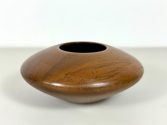 Hand Turned Spalted Walnut Vessel