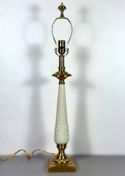 Lenox Porcelain & Brass Table Lamp