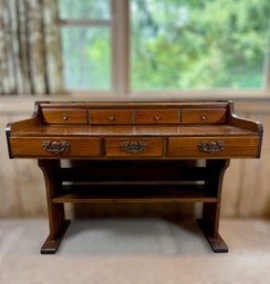 Traditional Pine Writing Desk