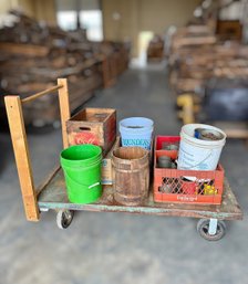 Rare Large Grouping Of 200-300 Year Old Hand Hammered Nails