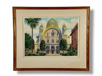 20th C. Color Etching - Italy