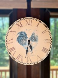 Decorative Rooster Clock