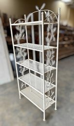 Vintage Metal Baker's Rack Shelf