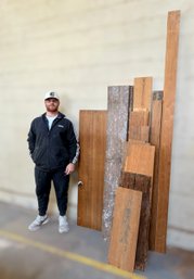 Mixed Grouping Of White Pine, Chestnut & Oak