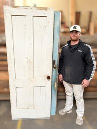 (5) Original 18th C. House Door - Connecticut River Valley