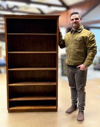 Solid Walnut Bookcase (A)