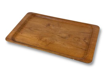 Large Teak Serving Tray
