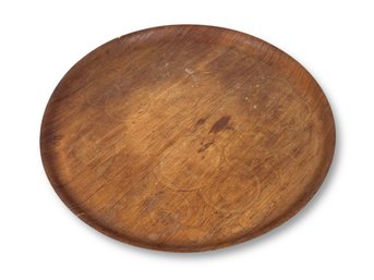 Circular Teak Serving Platter - Swedish