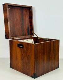 1960s Rosewood Storage Box