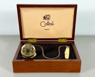 Colibri Pocket Watch & Knife Box Set