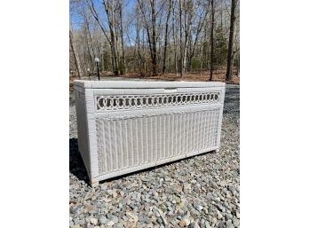 Wicker Storage Chest