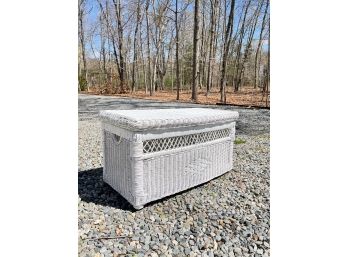 Wicker Storage Chest