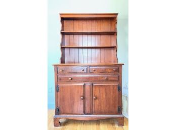 Solid Maple Country Hutch