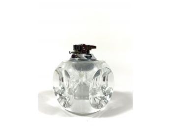 Mid-century Modern Solid Glass Refillable Lighter