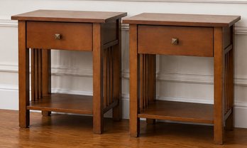 Mission Style Side Tables