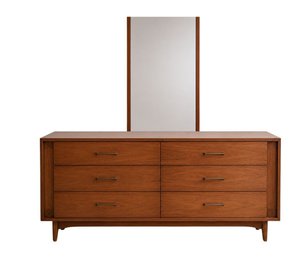 MCM Kroehler Custom Crafted Six Drawer Dresser