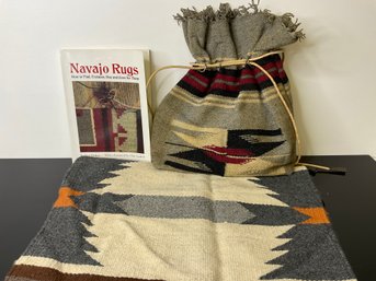 Navajo Rug And And Pocketbook