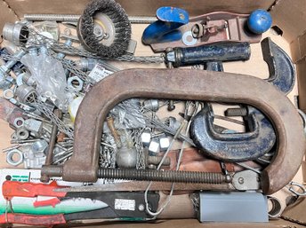 Vintage Tools Large Clamps And More!