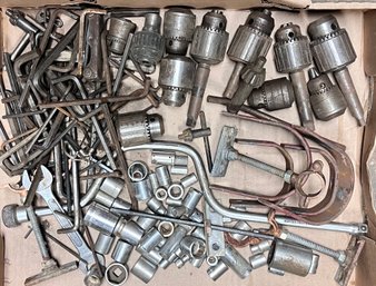 Allen Wrenches, Sockets, Chucks For Drill, Lathe Shaft