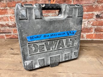 Dewalt 18 Gauge Brad Nailer - Tested And Working