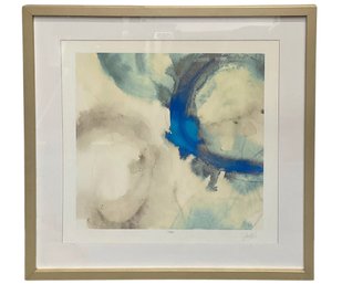 Limited Edition Print. Plate Signed And Numbered Gold Frame