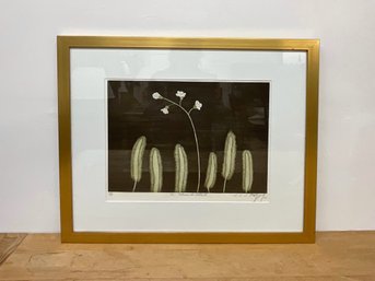 Gold Framed Artwork Signed And Numbered