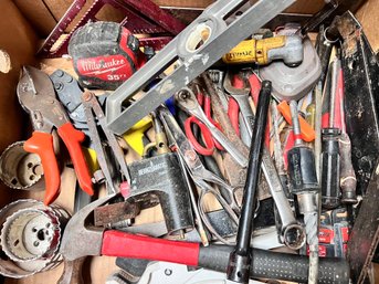 Box Of A Variety Of Tools