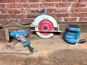 Makita Saw And Orbital Sanders