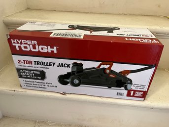 Hyper Tough 2 Ton Trolley Jack. New In Box