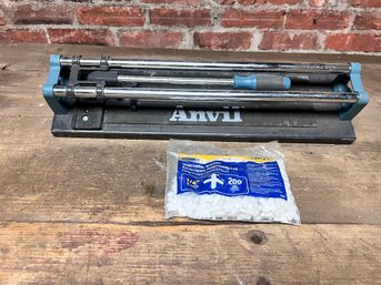 Anvil Tile Cutter And Tile Spacers