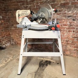 Ridgid 12 Compound Miter Saw With Legset