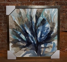 Blue Spray Deep Sea Coral  39x39