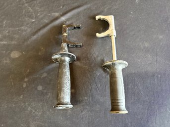 Two Rotary Hammer Drill Handles