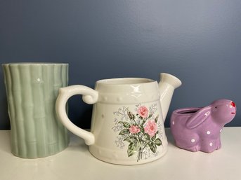 Ceramic Decor In A Spring Pallette