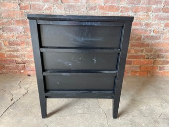 Solid Side Table/File Cabinet