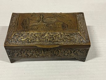Brass ? Box.  Highly Detailed Scene