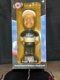 Mark Martin NASCAR Bobble Head    Never Opened