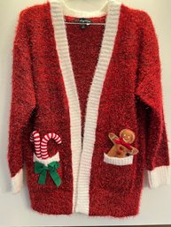Christmas Cardigan Sparkly!