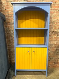 Maine Cottage Blue Bookcase