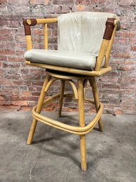 Rattan Bar / Island Or Directors  Stool