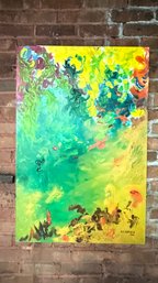Alfred DiMaio Painting Acrylic On Canvas 24x36