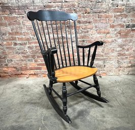 Hitchcock Style Rocking Chair