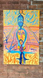 Alfred DiMaio Painting Acrylic On Canvas