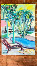 Alfred DiMaio Painting Acrylic On Linen 24x36