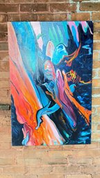 Alfred DiMaio Painting Acrylic On Canvas 24x36