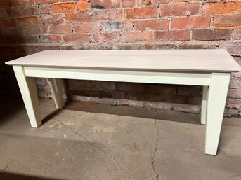 Whitewash Bench