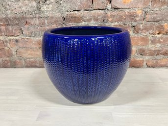 Blue Terracotta Planter